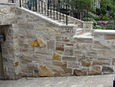 Stone Step & Wall